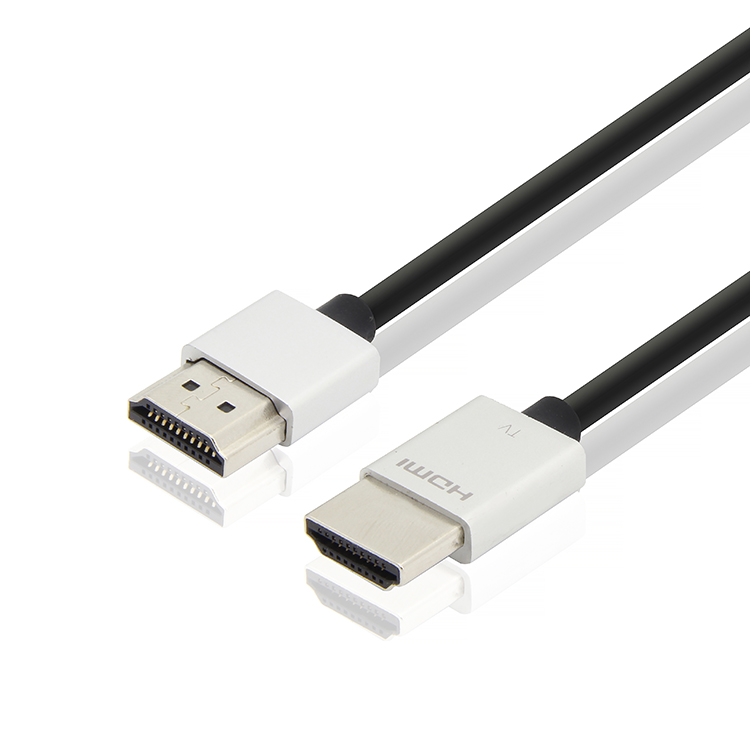 HDMI A-A細線金色鋁殼加芯片